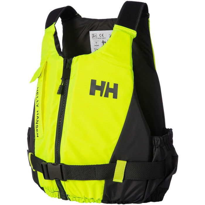 2024 Helly Hansen 50n Rider Chaleco / 33820 Ayuda De Flotabilidad - Fluoro Amarillo